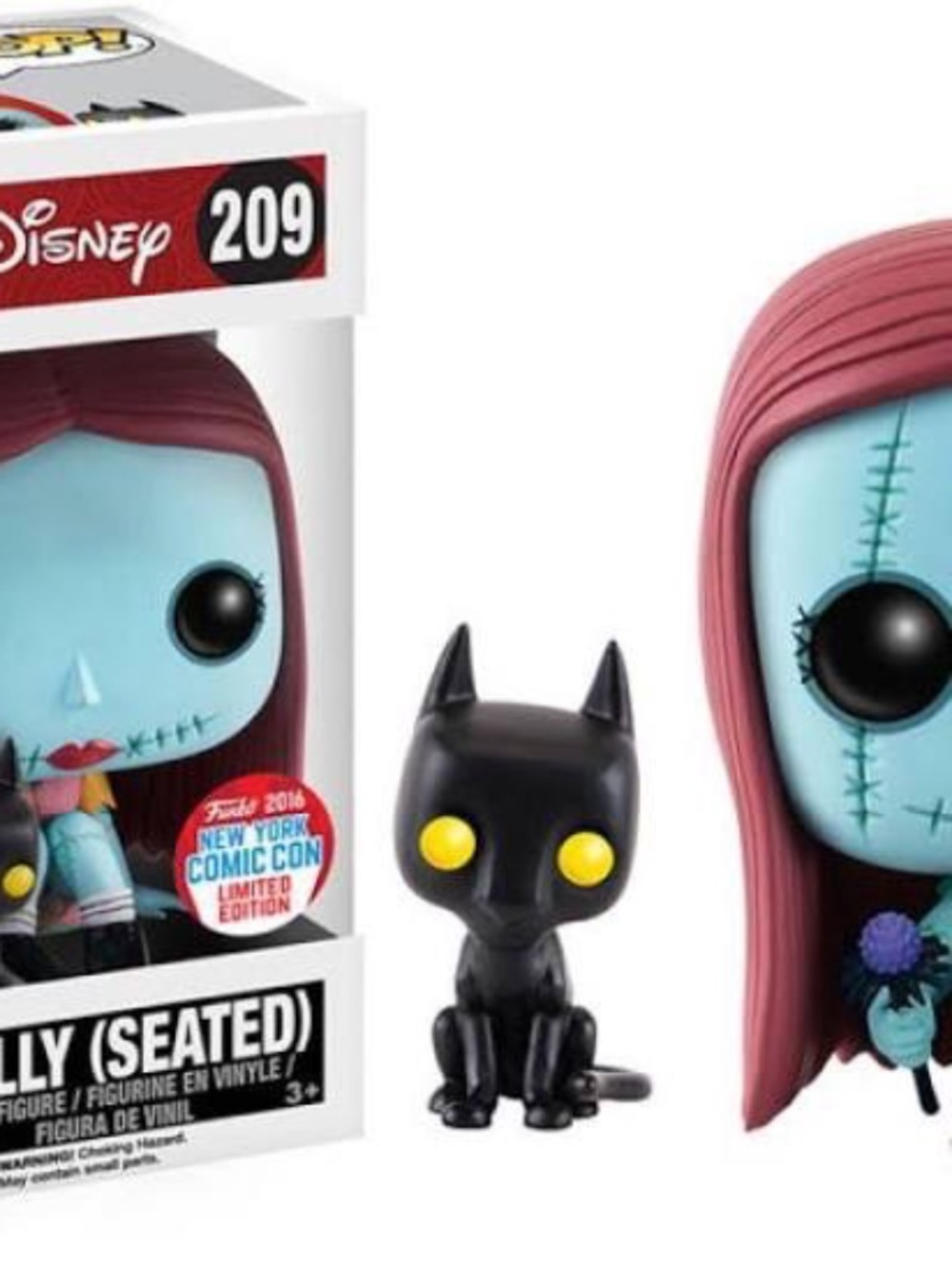 Disney Funko Pop! Sally (Seated) [209 - 2016 Comic Con Exclusive